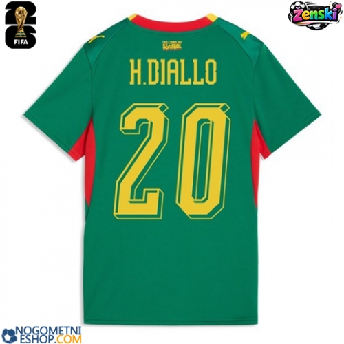 Ženski Nogometni dresi Senegal Habib Diallo #20 Gostujoči SP 2026 Kratek Rokav